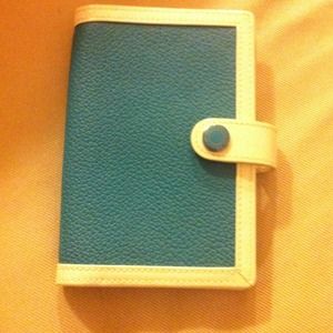 Coach Leather Planner Jacket