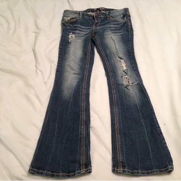 Bootcut jeans, AMETHYST