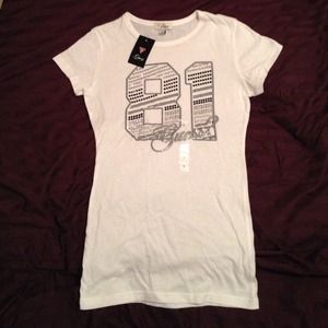 Guess crew neck t shirt
