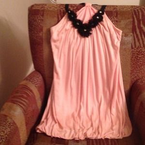 Racer back bubble dress
