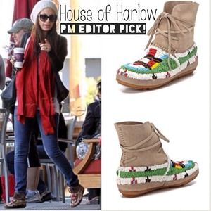 House of Harlow 1960 Boots - 💥24 HOUR SALE!💥 NWT Moccasin Booties House of Harlow 1960 Boots - 💥24 HOUR SALE!💥 NWT Moccasin Booties