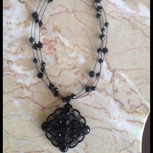 Black necklace . New . Never worn