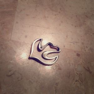 James Avery floating dove pendant