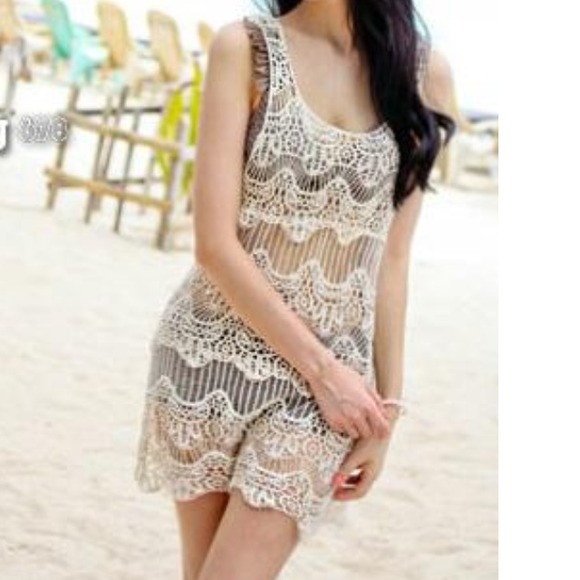 Tops - New cream lace top