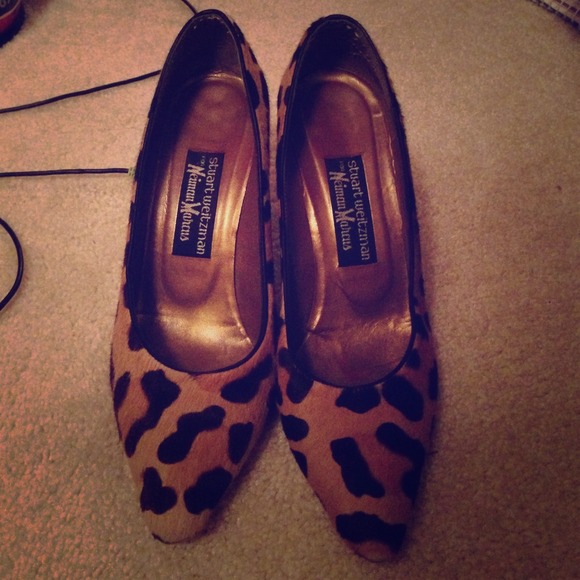 Leopard print Nieman Marcus Heels