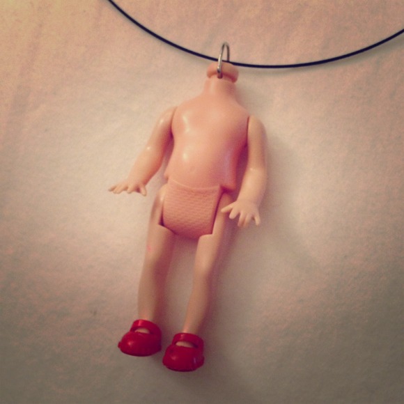 Headless novelty Necklace