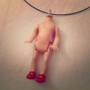 Headless novelty Necklace