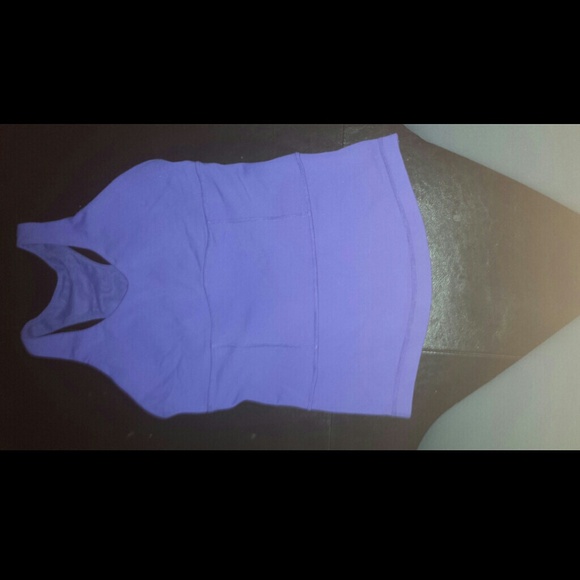 ***SOLD****Lululemon purple V Neck tank size 6