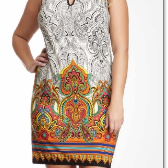 🚫 Sold 🎉Host Pick🎉Printed Sleeveless Dress - Picture 3 of 3