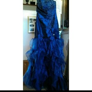 Navy blue Prom dress