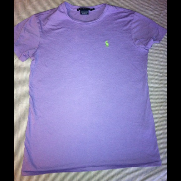 🎲 SOLD ON eBay🎯 Purple Ralph Lauren Crew Neck