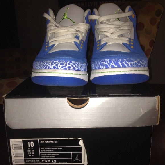 Nike air jordan 3 LS size 10mens - Picture 2 of 3