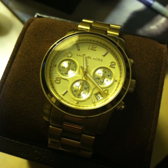 Gold Michael Kors Watch