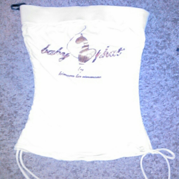 Baby phat strapless top