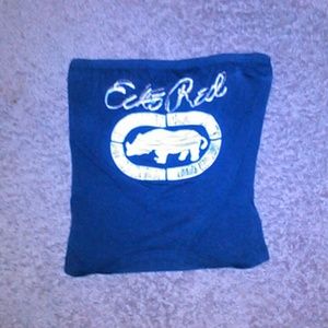 Black ecko red tube top