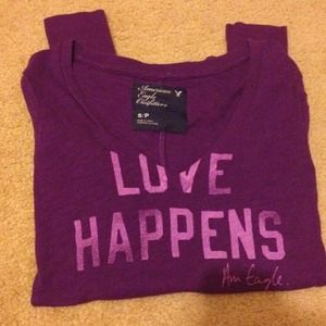Long sleeve purple T-Shirt!