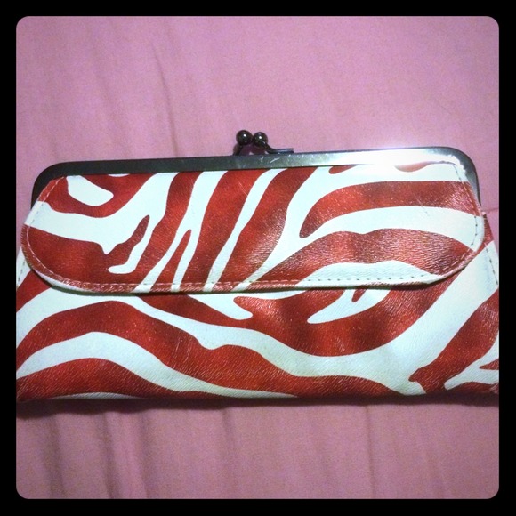 Red zebra wallet