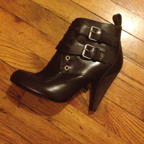 ❗️REDUCED❗️PROENZA SCHOULER BROWN LEATHER BOOTS - Picture 2 of 3