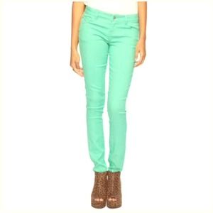 Mint skinny jeans - forever 21