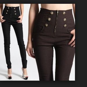 High waisted pants