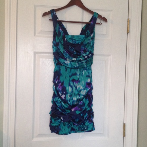 Blue/green dress