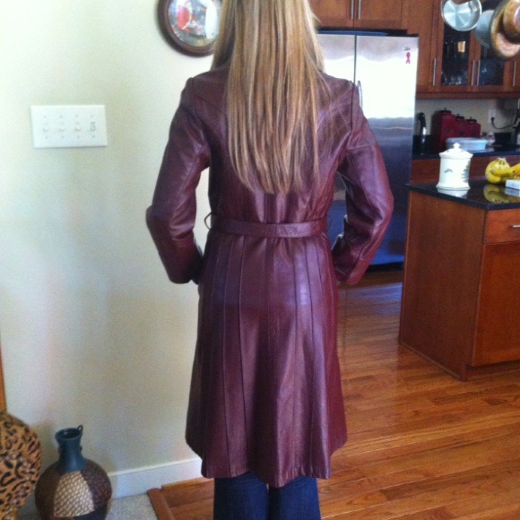 Leather Coat - Picture 3 of 3
