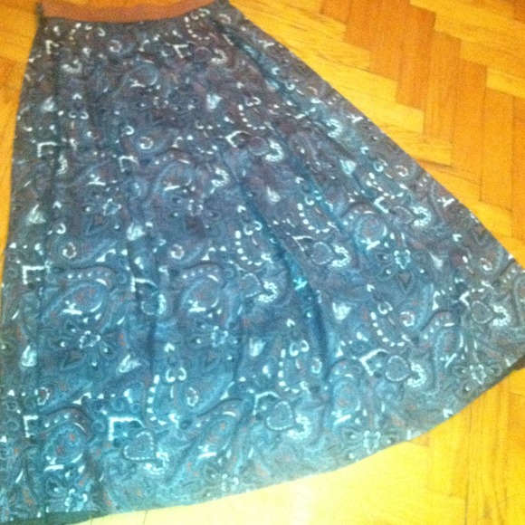 Vintage circle skirt