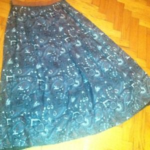 Vintage circle skirt