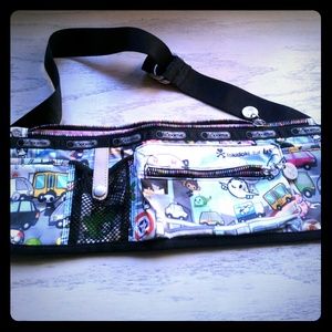 Inspired Le Sportsac Toki Doki designed money belt