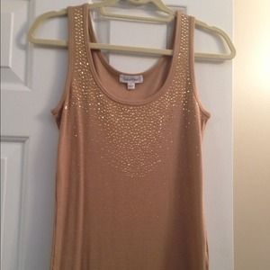 Calvin Klein embellished tank