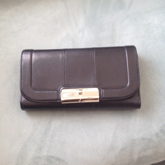 Coach authentic black wallet