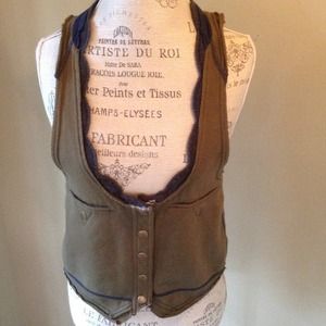 Cute, Cute, Cute Free People Cotton Vest