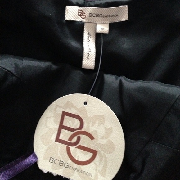BCBGeneration seamed bustier dress, size 10, purpl - Picture 3 of 3