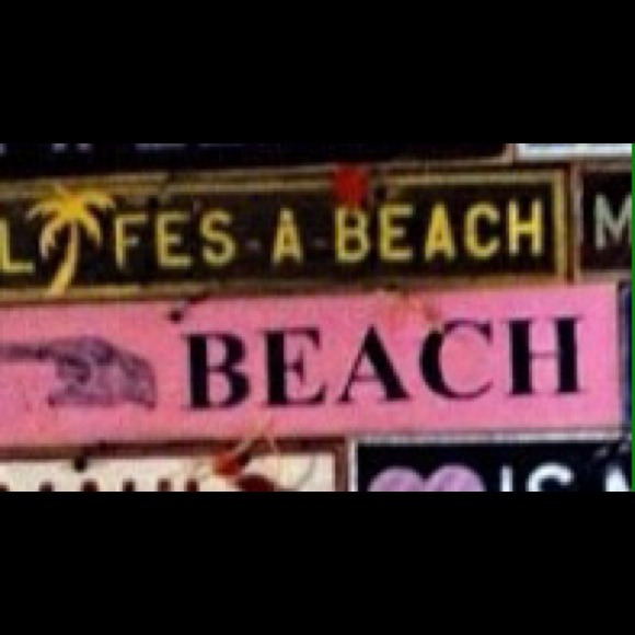 Brandy Beach sign