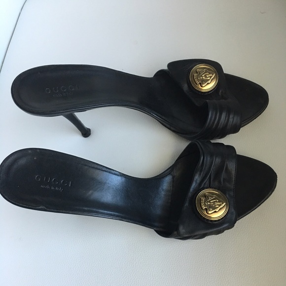 ⛔️SOLD⛔️Authentic Gucci Darwin Black slides - Picture 4 of 4