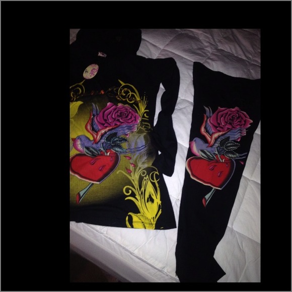 ❤️Hooded long pullover with stretch pants - Picture 3 of 3