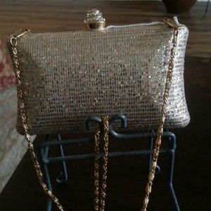 Gold clutch