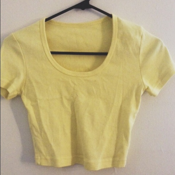 American Apparel crop top
