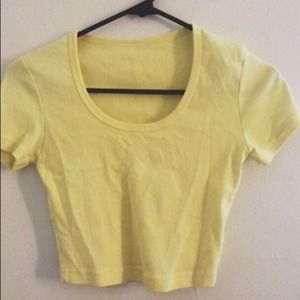 American Apparel crop top