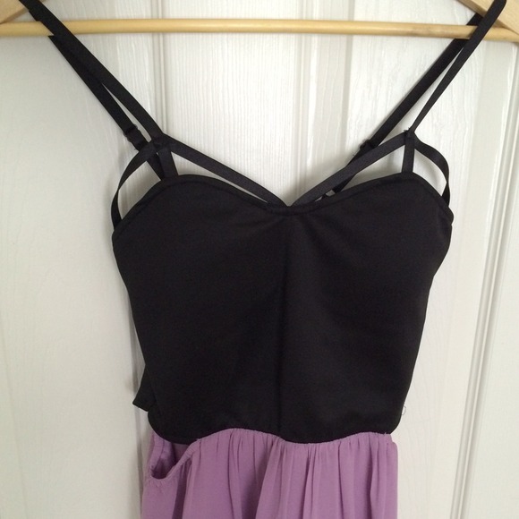 High-Low Cut-Out Dress - Picture 2 of 3