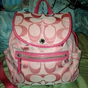 SOLD! 💖💖💖Authentic Coach Small Backpack! 💖💖💖