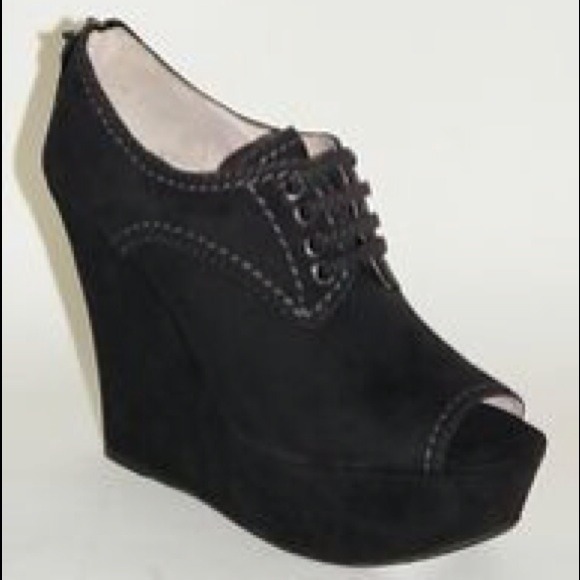 Authentic Mui Mui wedge Booties - Picture 3 of 5