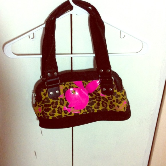Leopard Print Playboy Purse.