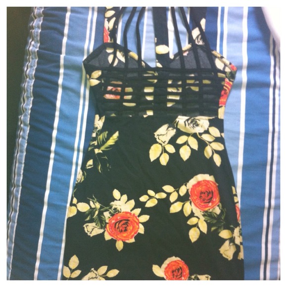 Motel Rocks Floral Body-con Dress - Picture 2 of 2