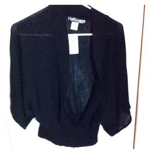 Mandees Black Layering Sweater.