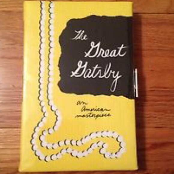 KEEPING!! Kate Spade Book Clutch The Great Gatsby - Picture 2 of 4