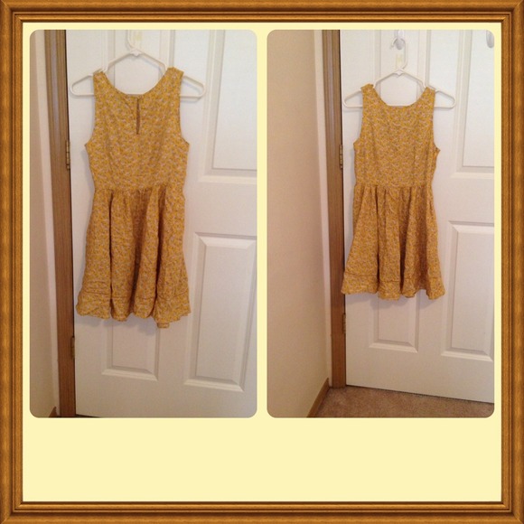A Yellow Flower Dress