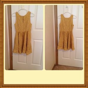 A Yellow Flower Dress