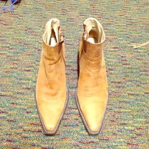 High Sierra real leather cowboy boots