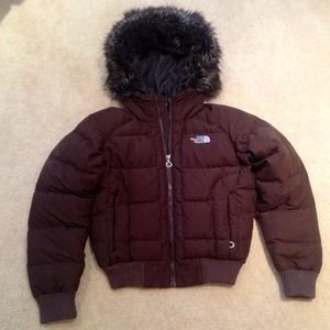 Brown North Face Jacket
